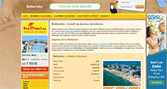 Desktop Screenshot of cestujeme-bulharsko.cz