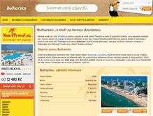 Tablet Screenshot of cestujeme-bulharsko.cz